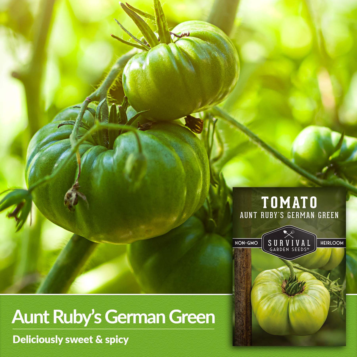 Aunt Ruby&#39;s German Green Tomatoes are sweet and psicy