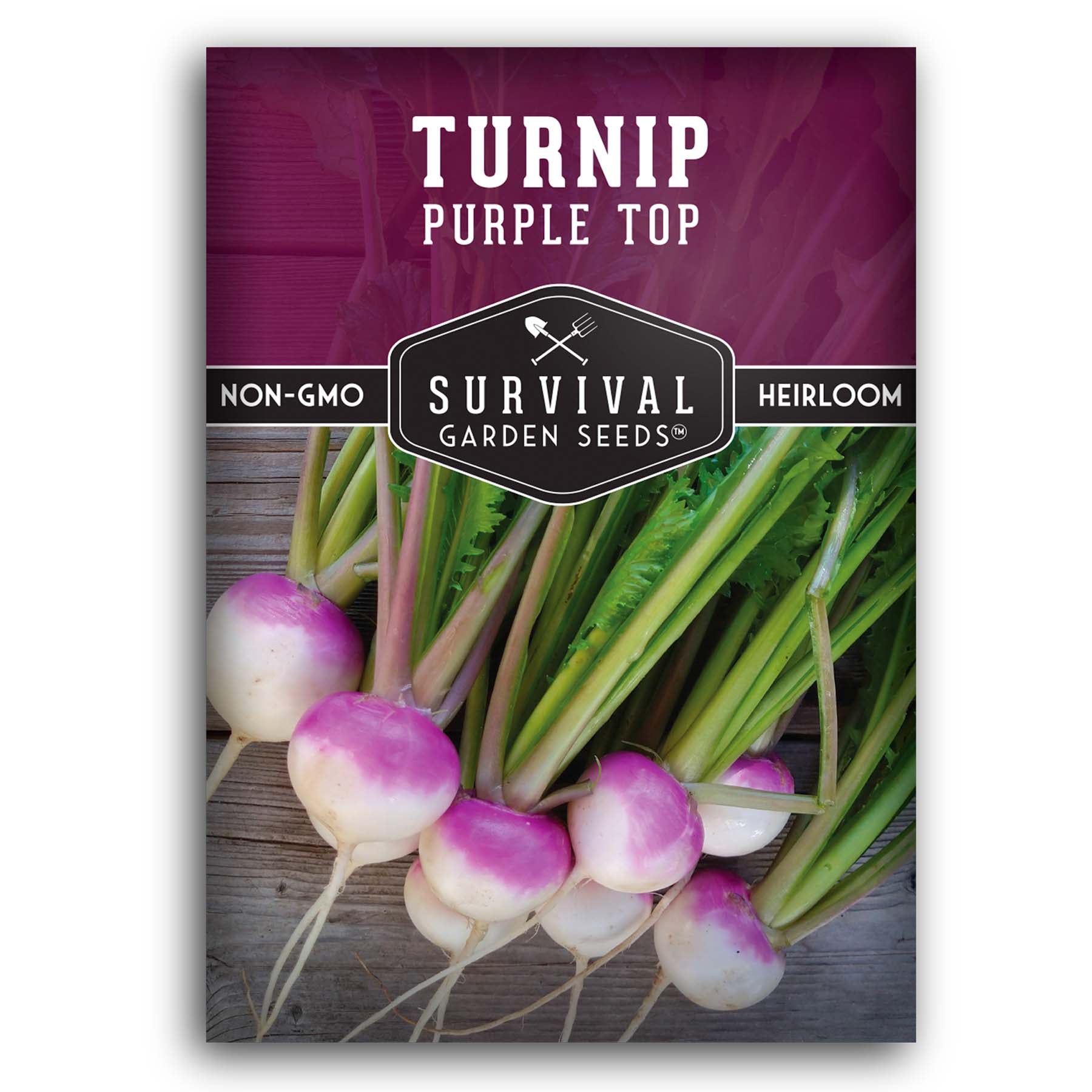 Purple top turnip seeds for planting