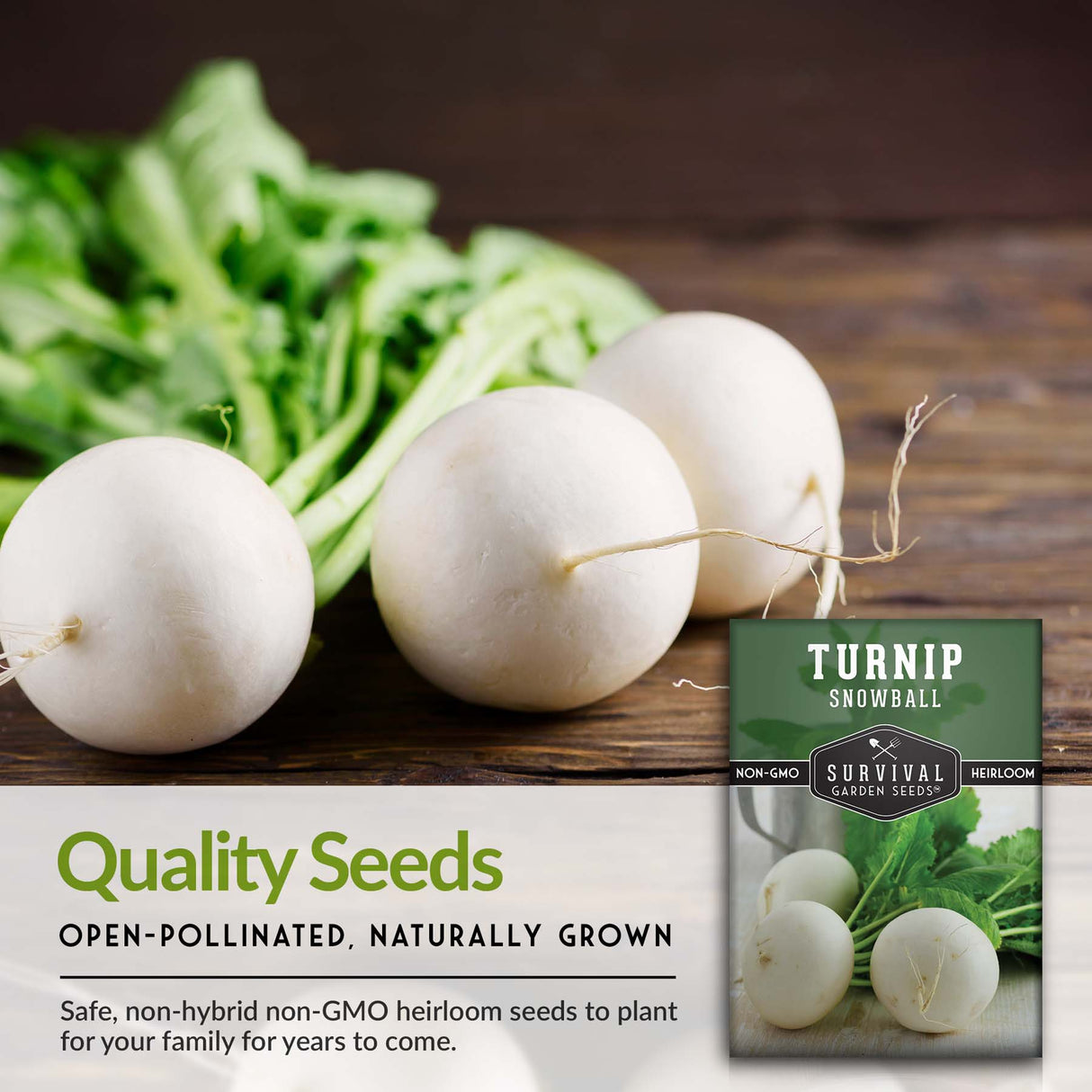 Snowball Turnip Seeds