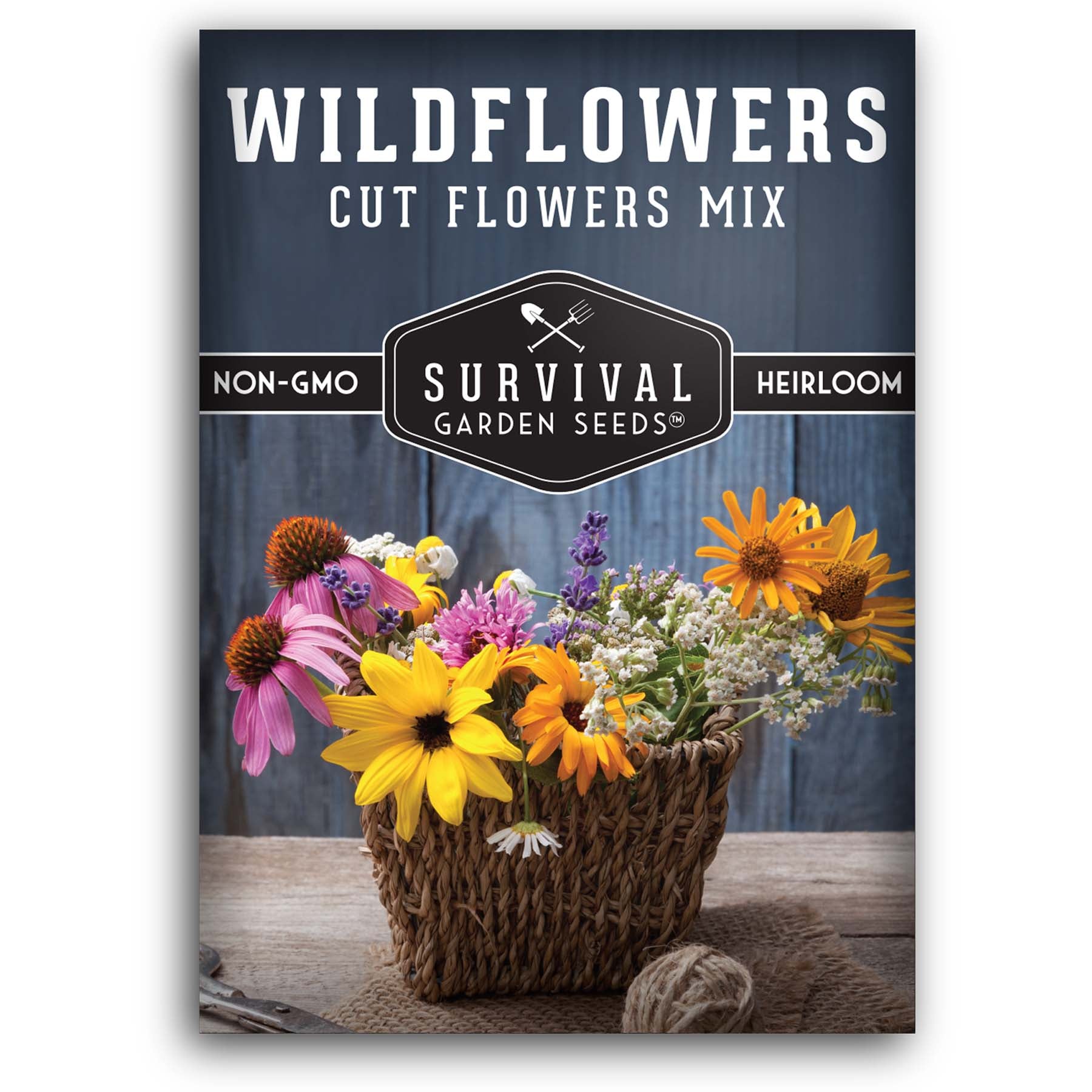 Cut Flower Wildflower Mix – Bouquet & Pollinator Blooms
