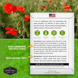 Wildflowers seed planting instructions