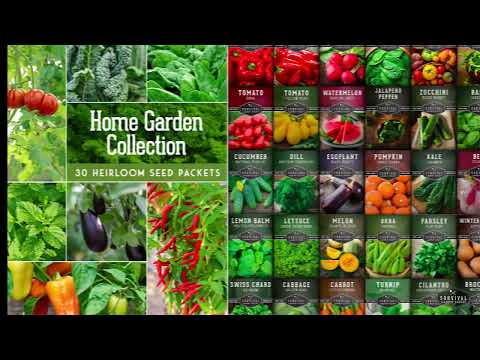 survival garden seeds company Home Garden 30 Seed Packet Collection – SurvivalGardenSeeds