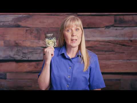 Video about Golden Acre Cabbage seeds